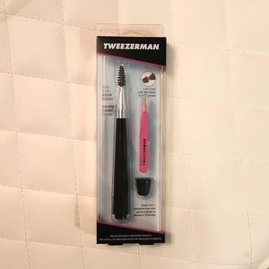 Tweezerman Hideaway Brow Brush Duo